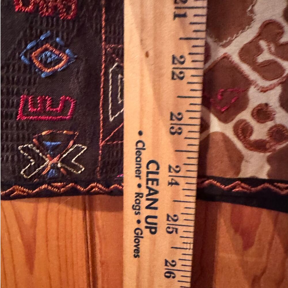 Chico's Patchwork Jacket Chico's Size 2 (M/L) Box… - image 8